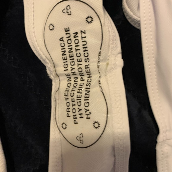 NEW White two piece one shoulder swimsuit - Picture 5 of 5